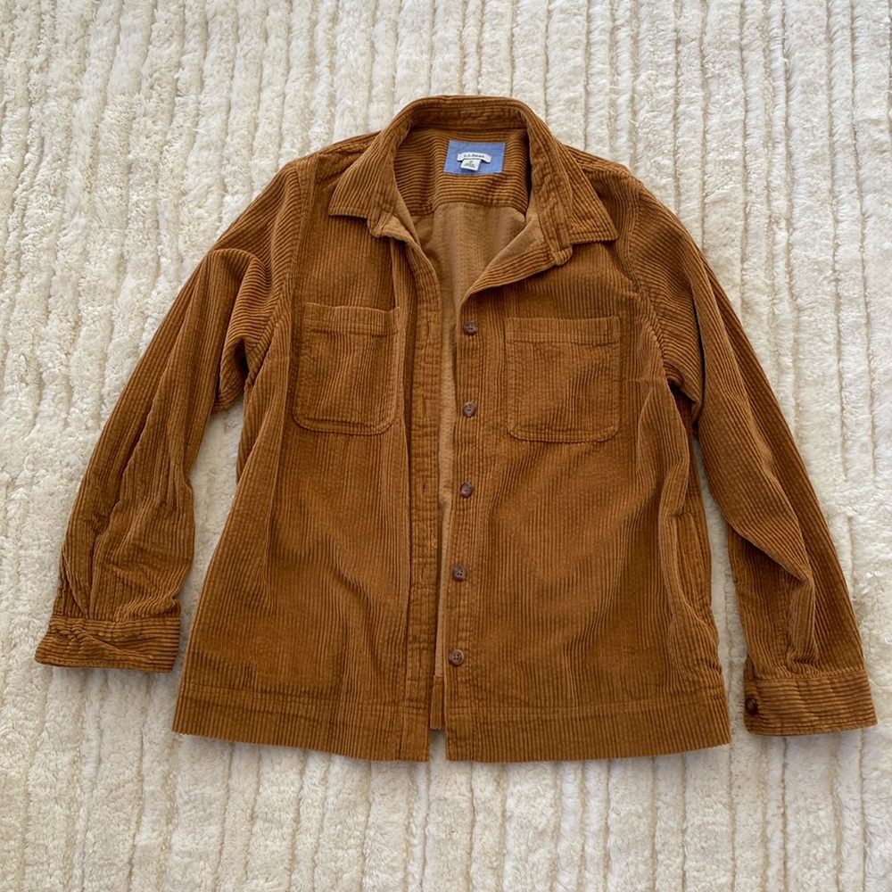 L.L. Bean courderoy jacket, M petite